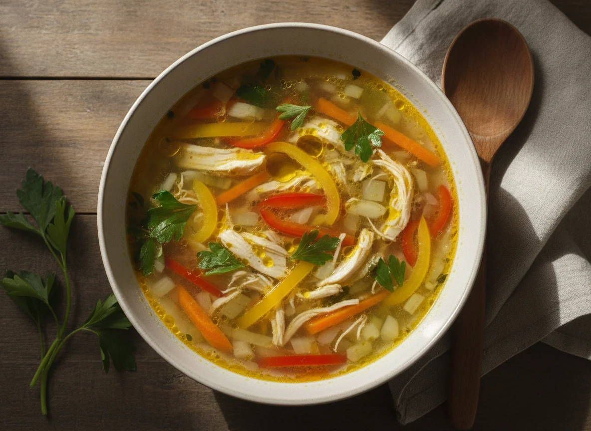 Romanian Chicken Soup (Ciorba de pui) photo