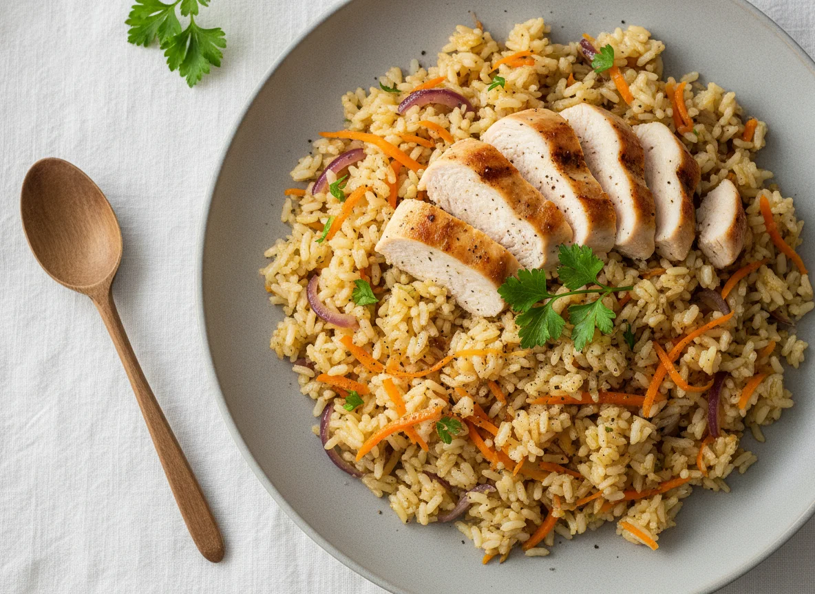 Romanian Pilaf with Chicken photo