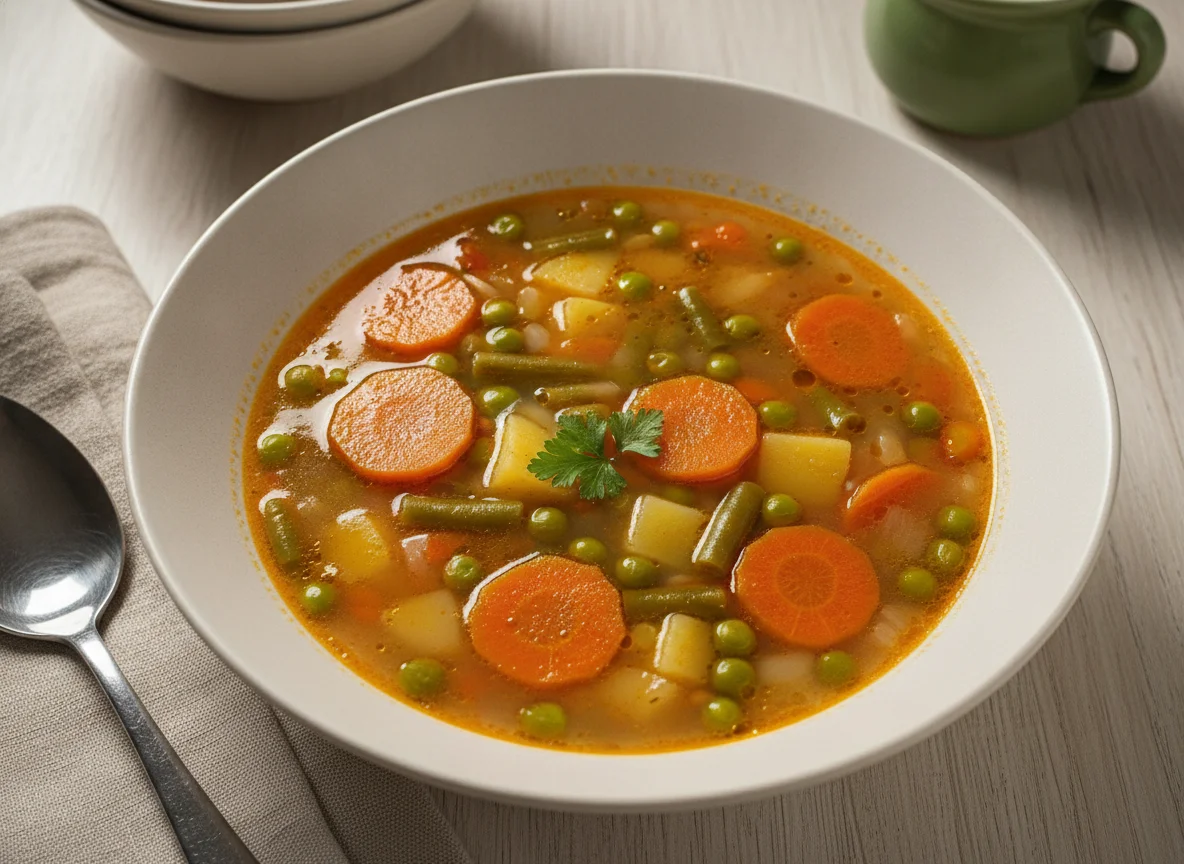 Romanian Vegetable Soup (Ciorba de legume) photo
