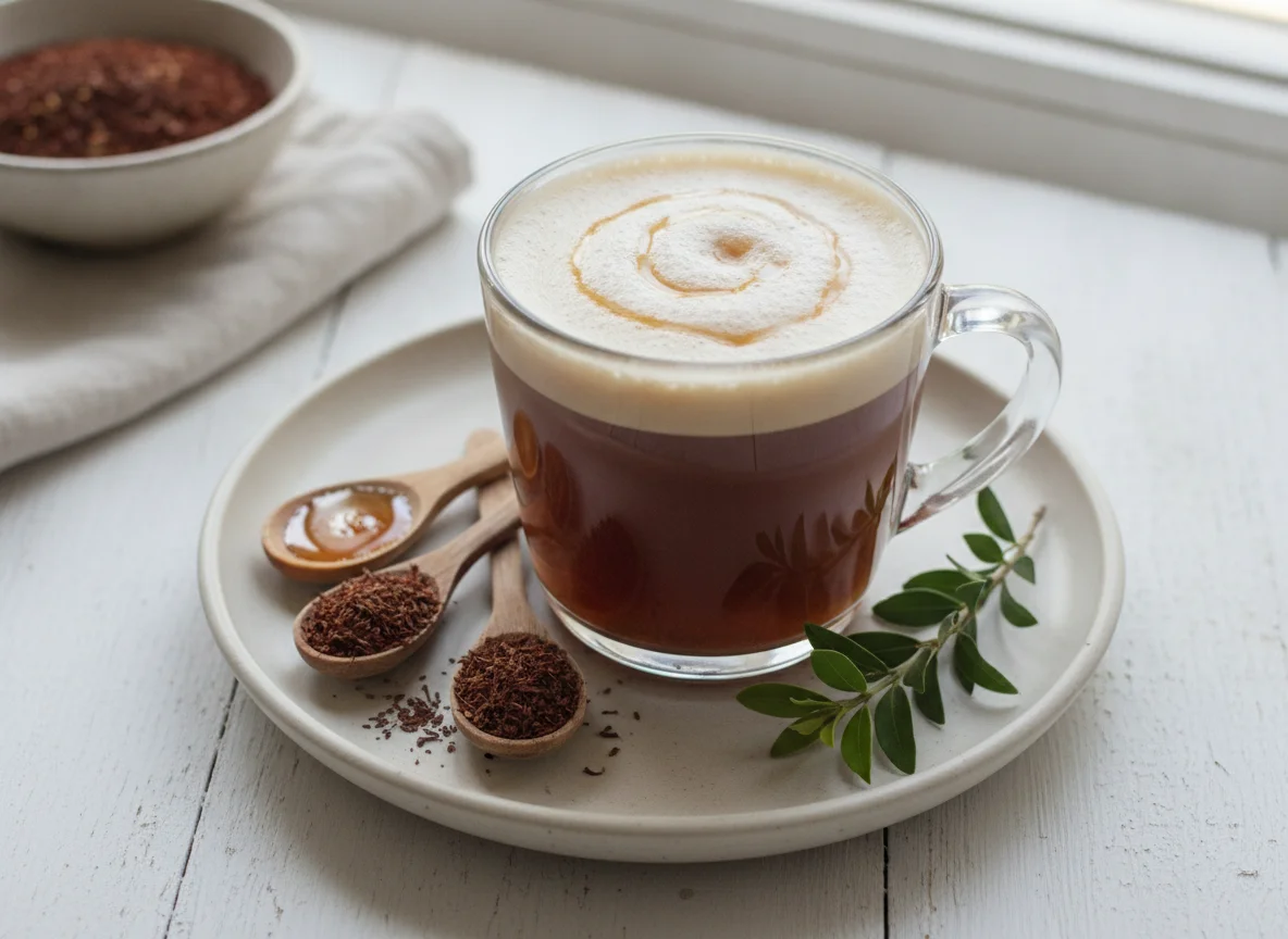 Rooibos Tea Latte photo