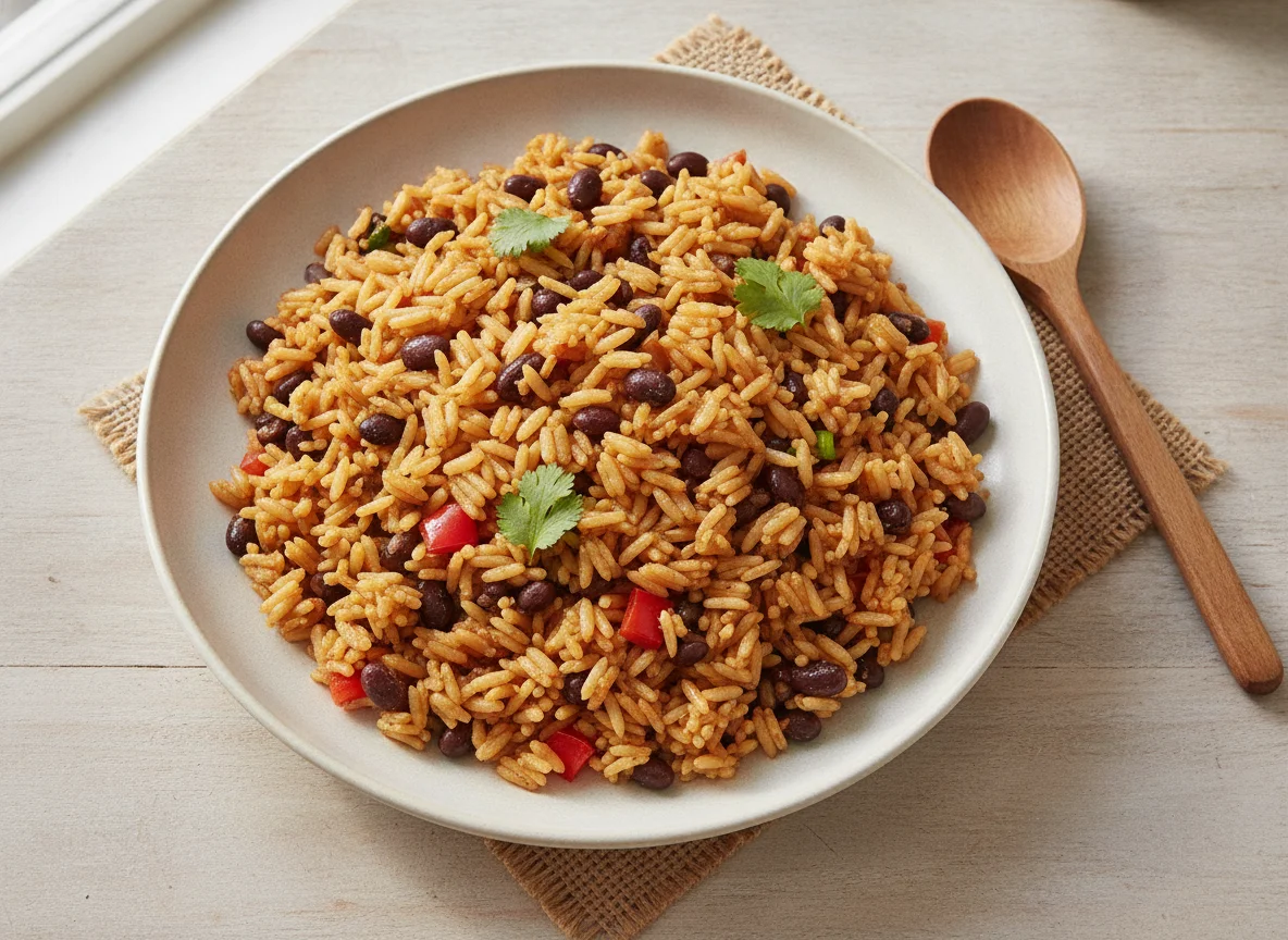 Sainsbury's Caribbean Style Spiced Rice photo