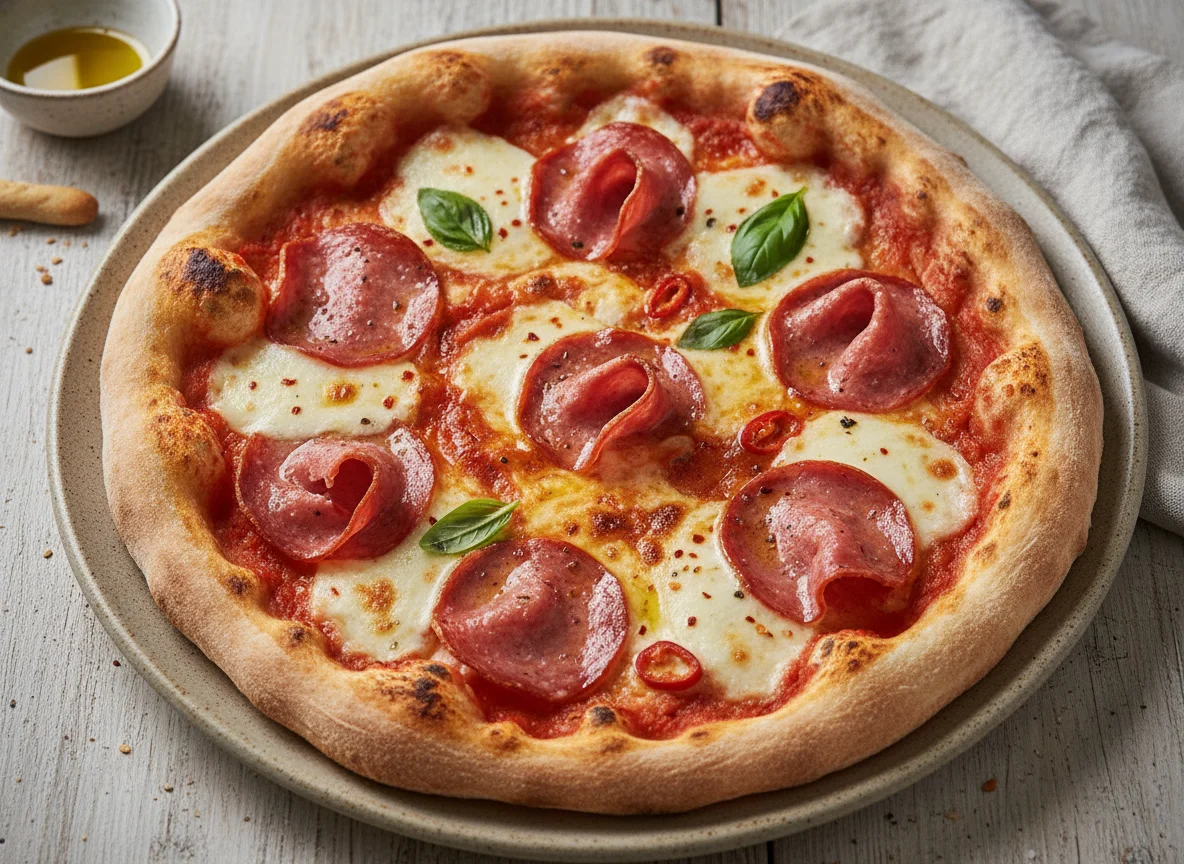 Salami Pizza photo