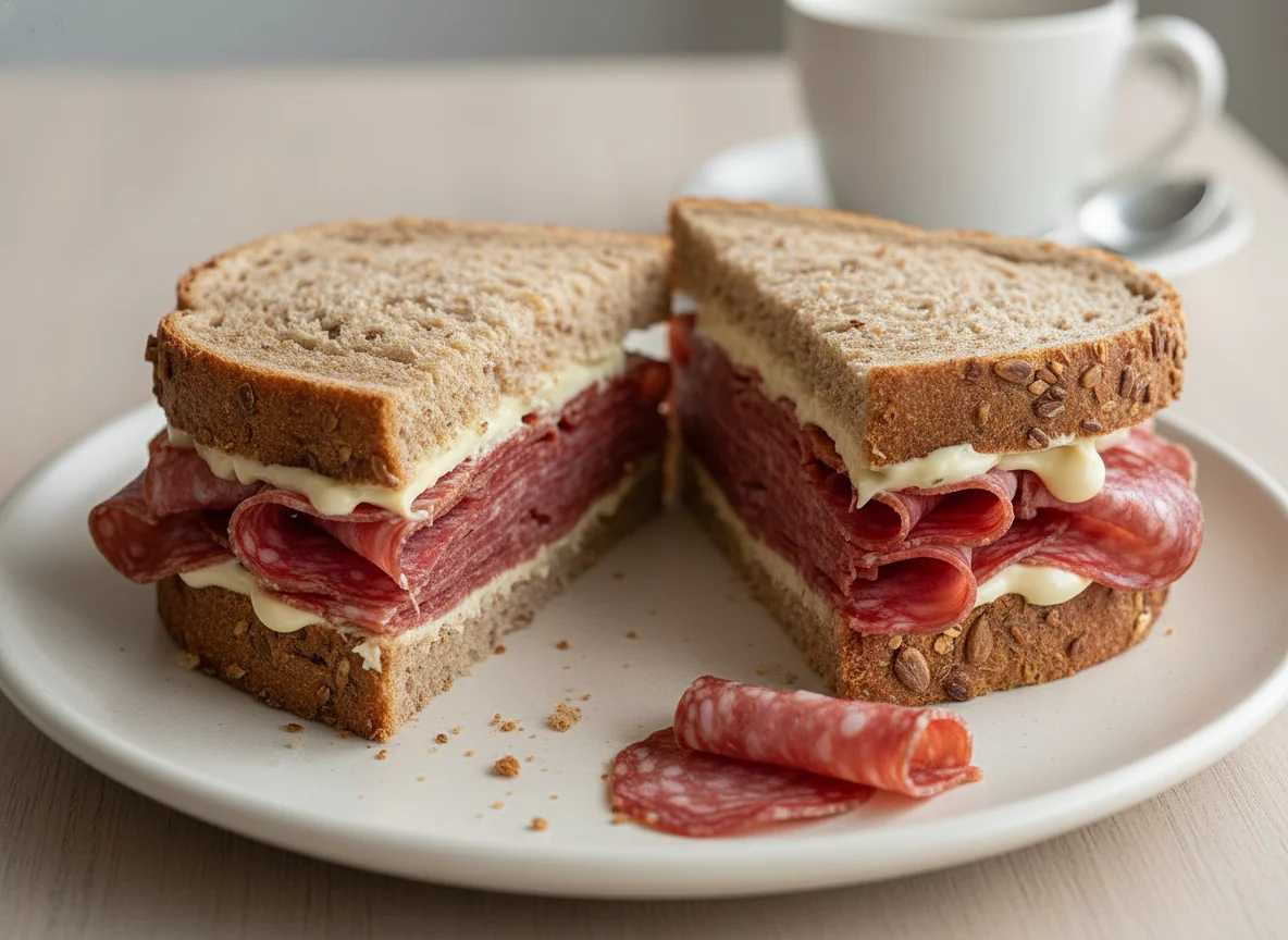 Salami Sandwich photo