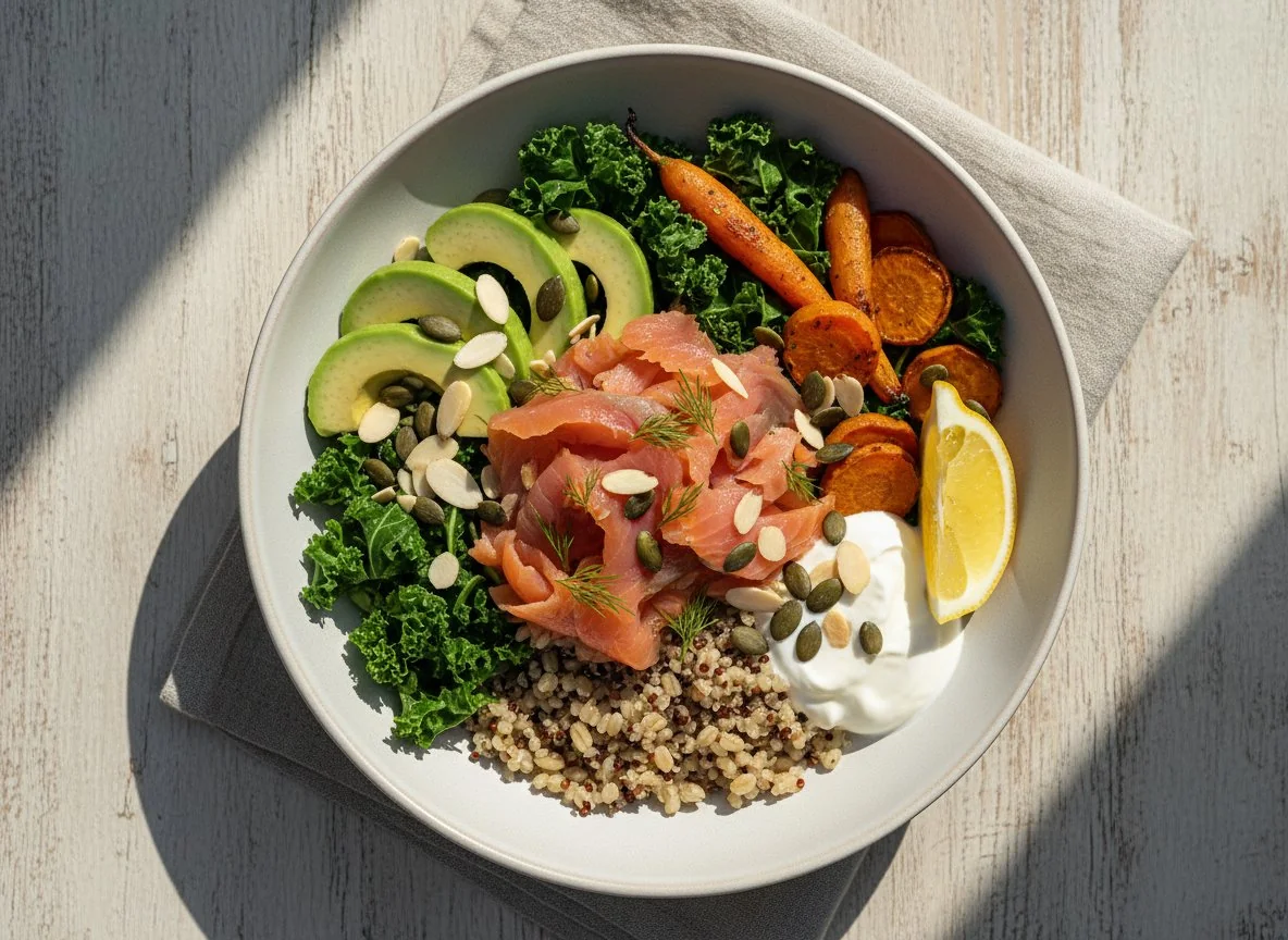 Salmon and Grain Bowl photo