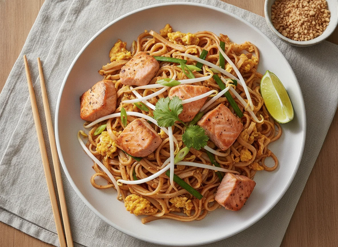 Salmon Pad Thai photo