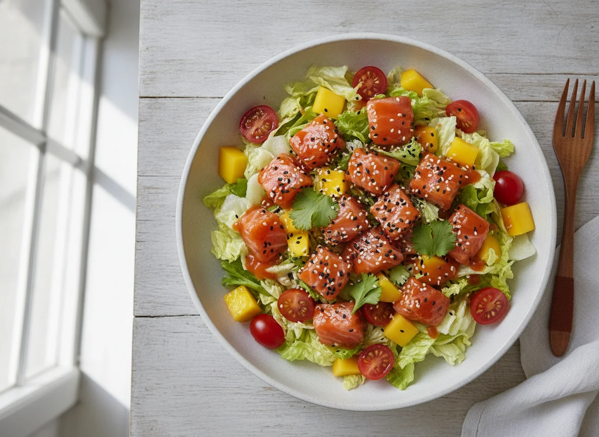 Salmon Poke Salad photo