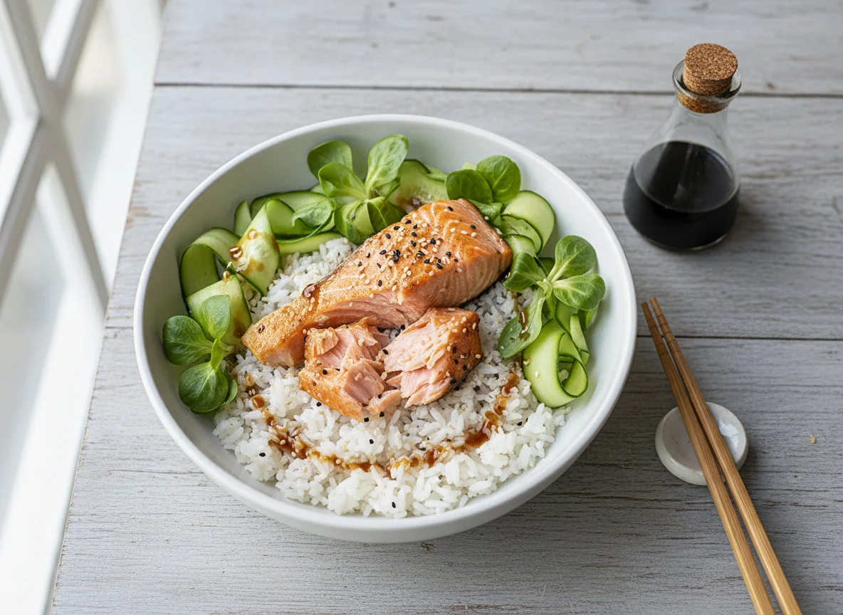 Salmon Rice Bowl photo
