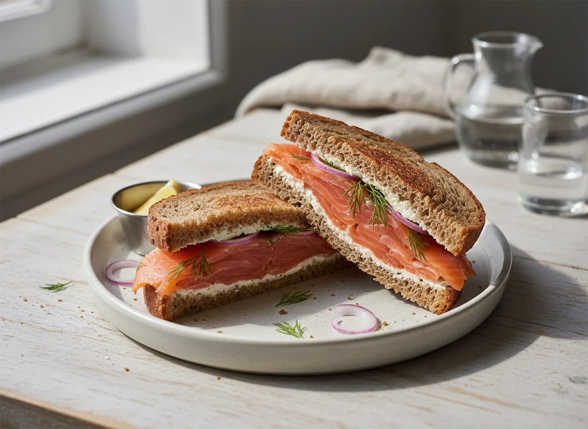 Salmon Sandwich photo