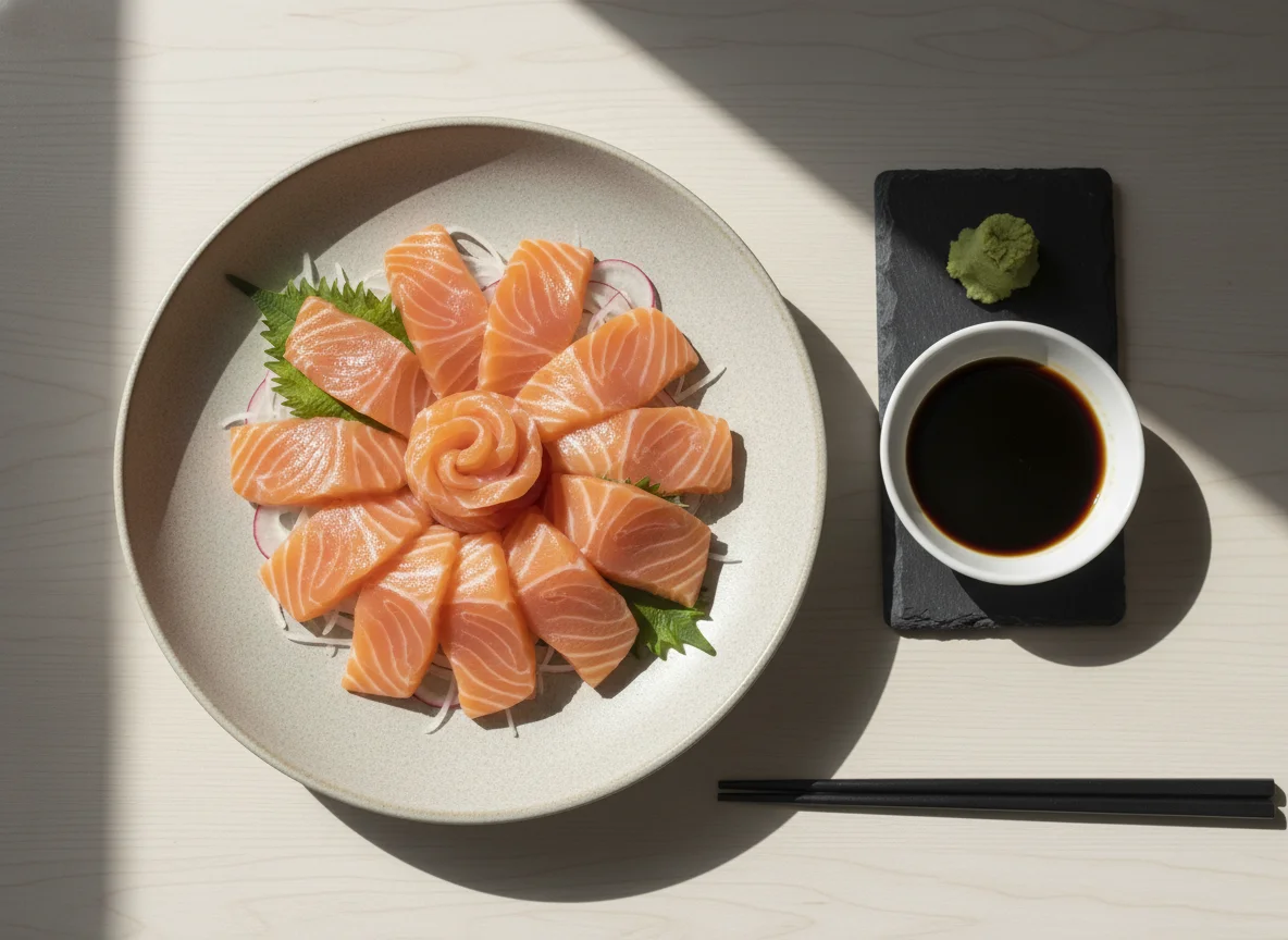 Salmon Sashimi photo
