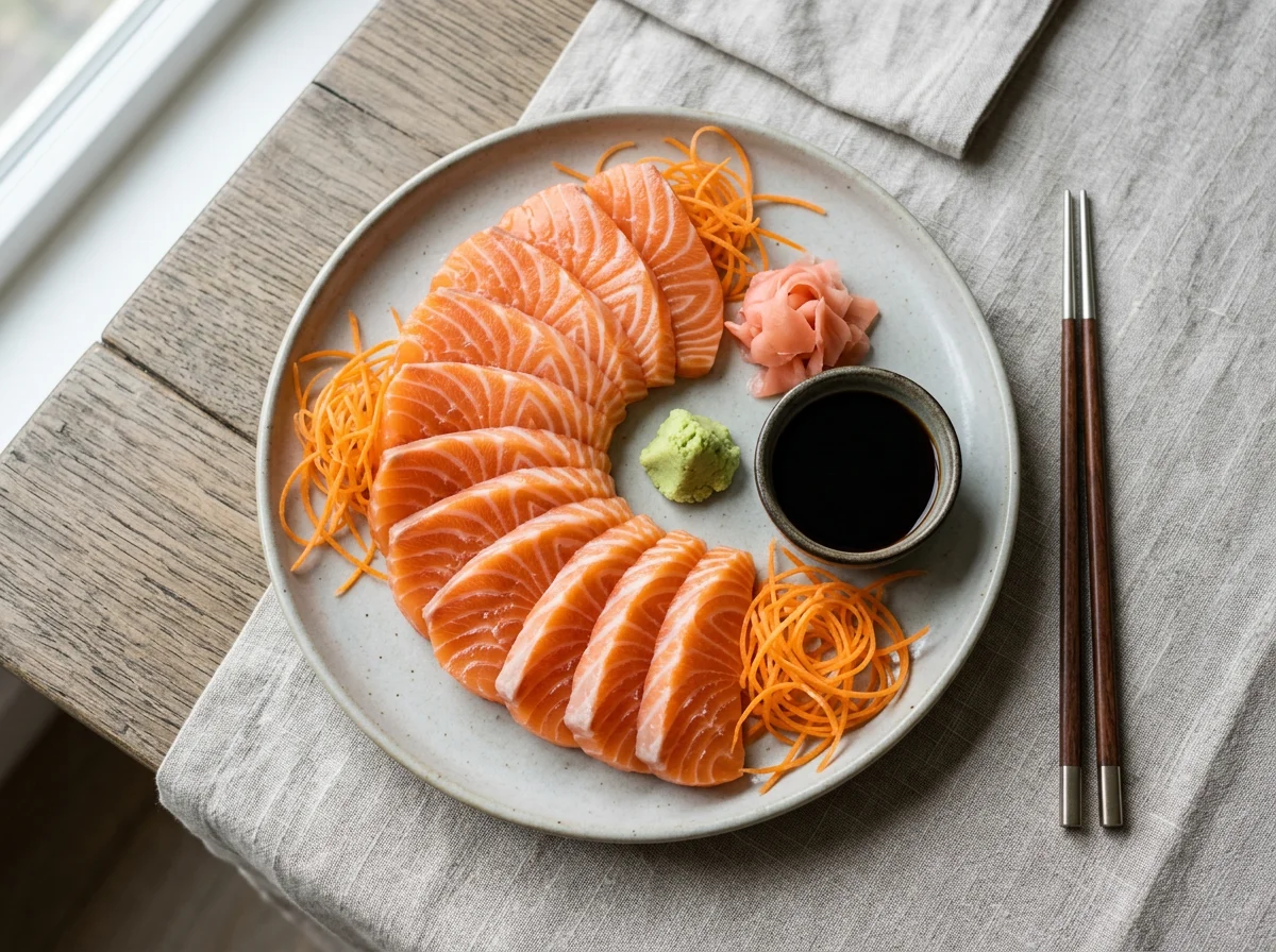 Salmon Sashimi Platter photo