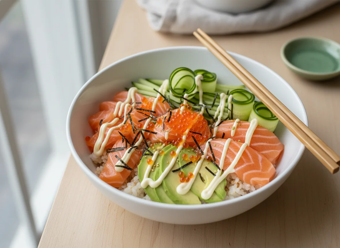 Salmon Sushi Bowl photo