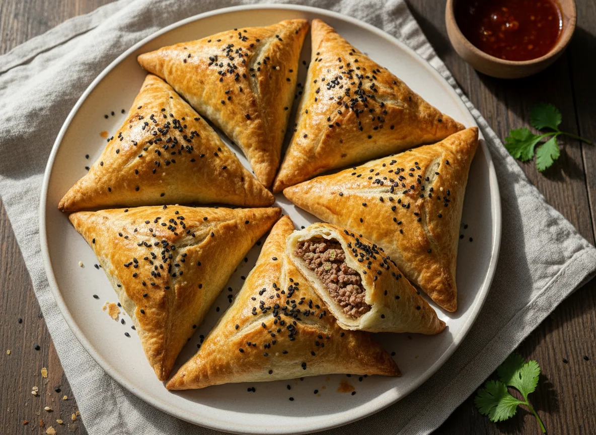 Samsa (Meat-filled pastry) photo