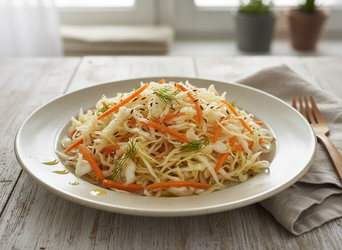 Sauerkraut and Carrot Salad photo