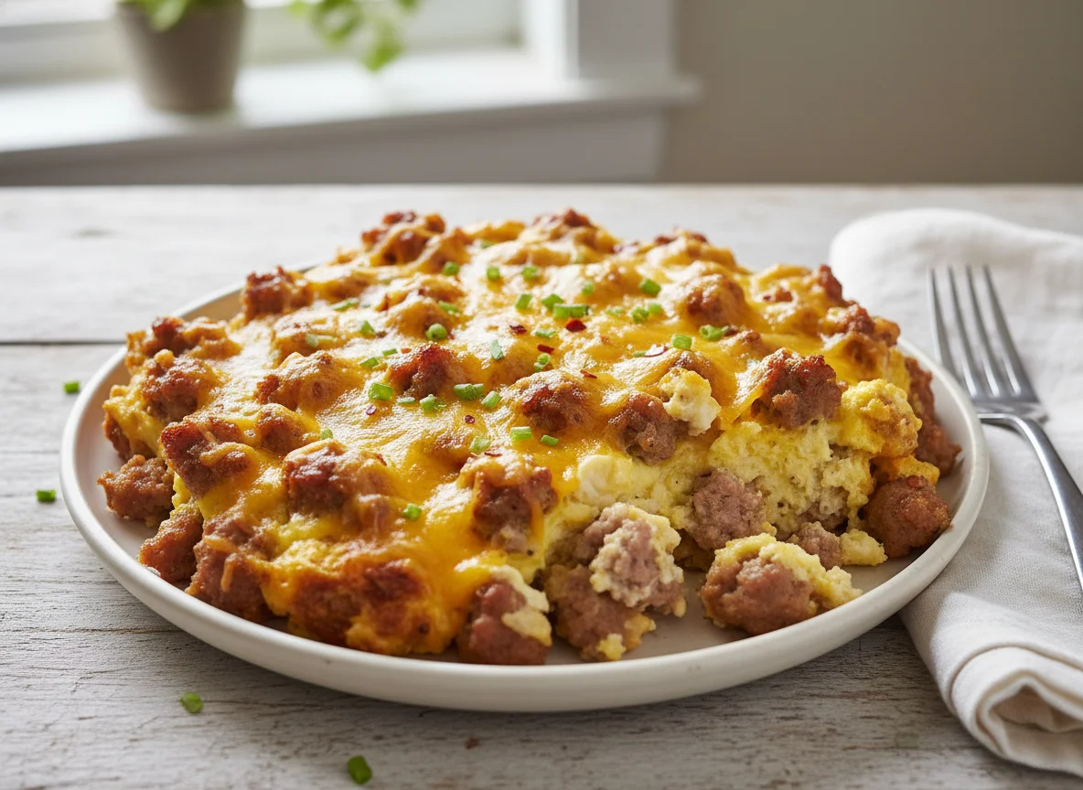 Sausage and Egg Casserole photo