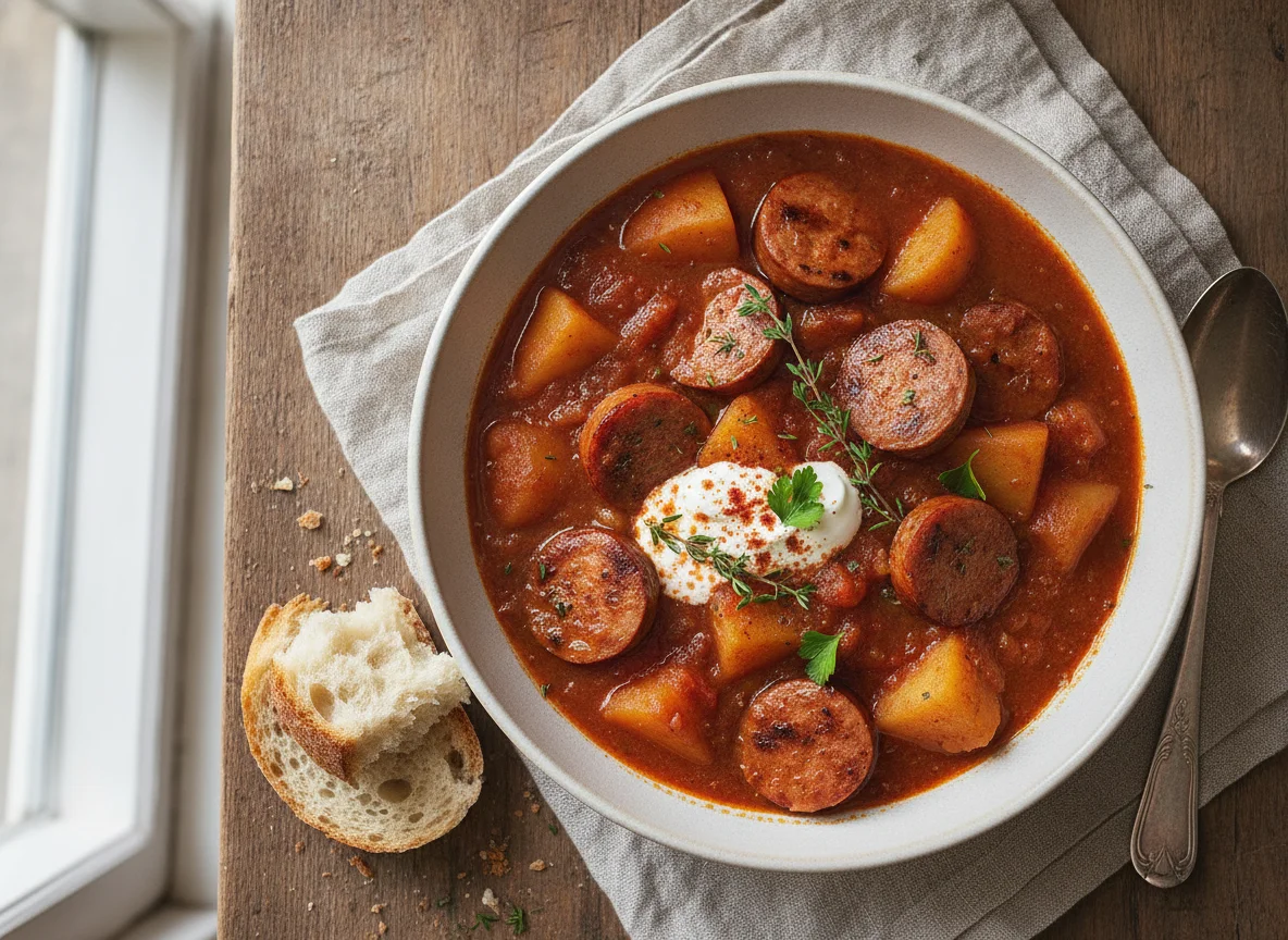 Sausage and Potato Stew photo