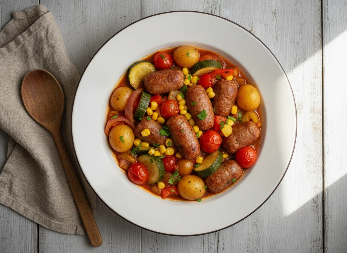 Sausage and Vegetable Stew photo