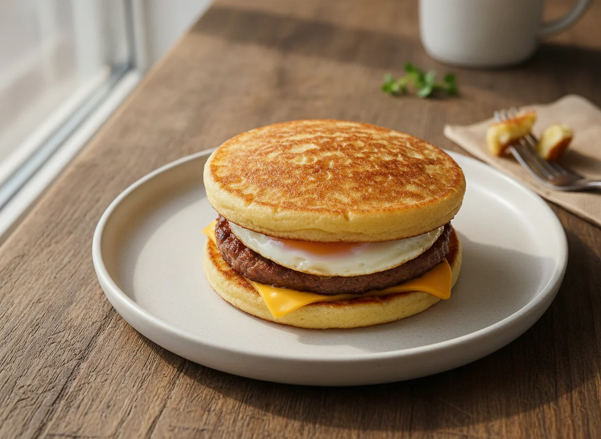 Sausage, Egg and Cheese McGriddle photo