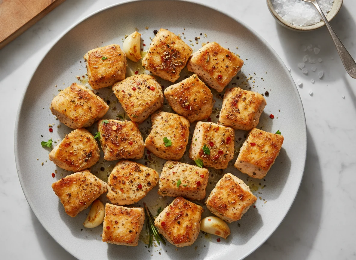 Sautéed Chicken Breast Pieces photo