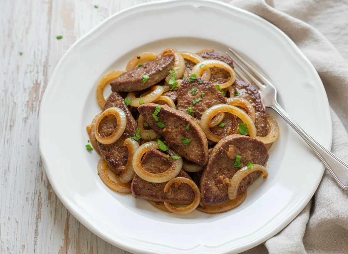 Sautéed Liver and Onions photo