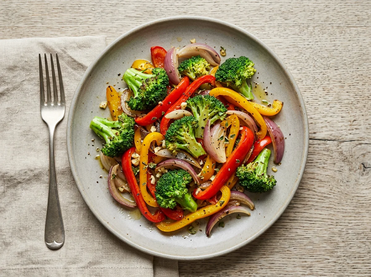 Sautéed Mixed Vegetables photo