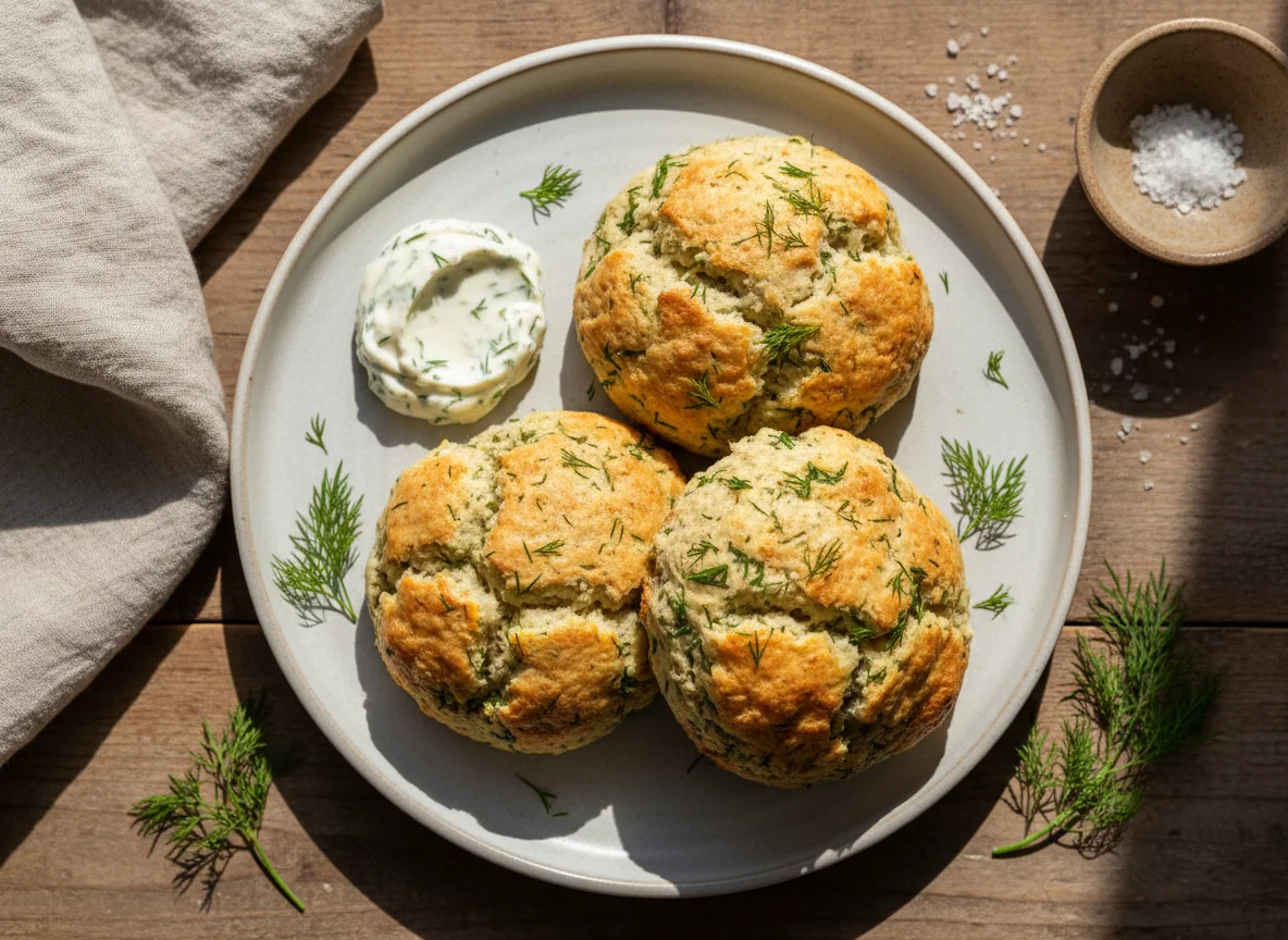 Savory Scones with Dill photo