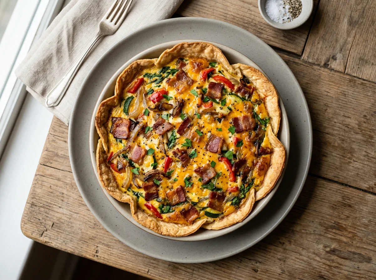 Savory Tortilla Tart photo