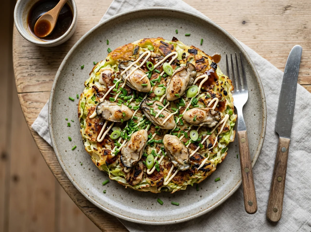 Savory Vegetable Pancake photo