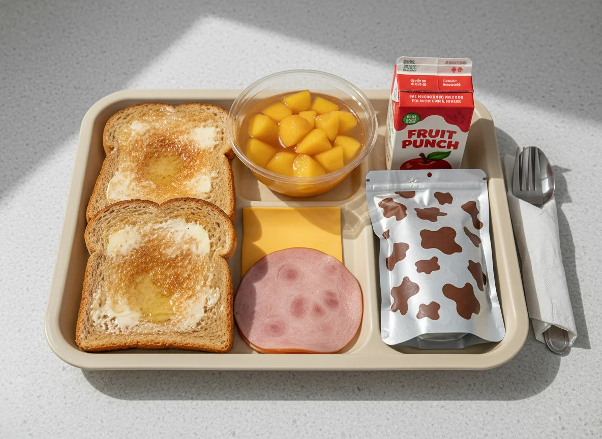 School Lunch Tray photo