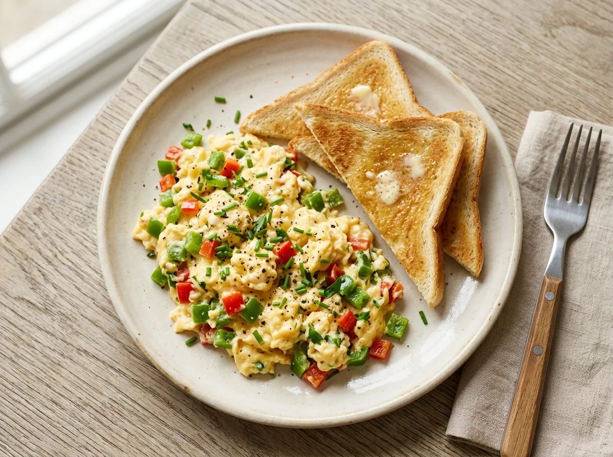 Scrambled Eggs with Toasties photo