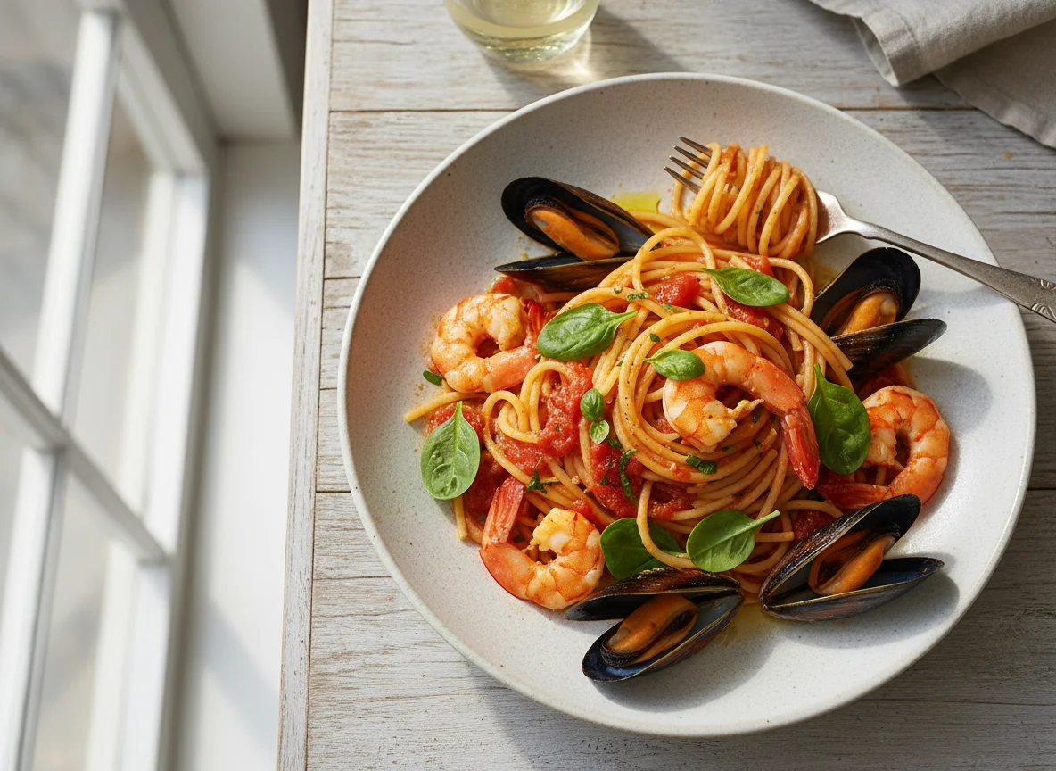 Seafood Spaghetti photo
