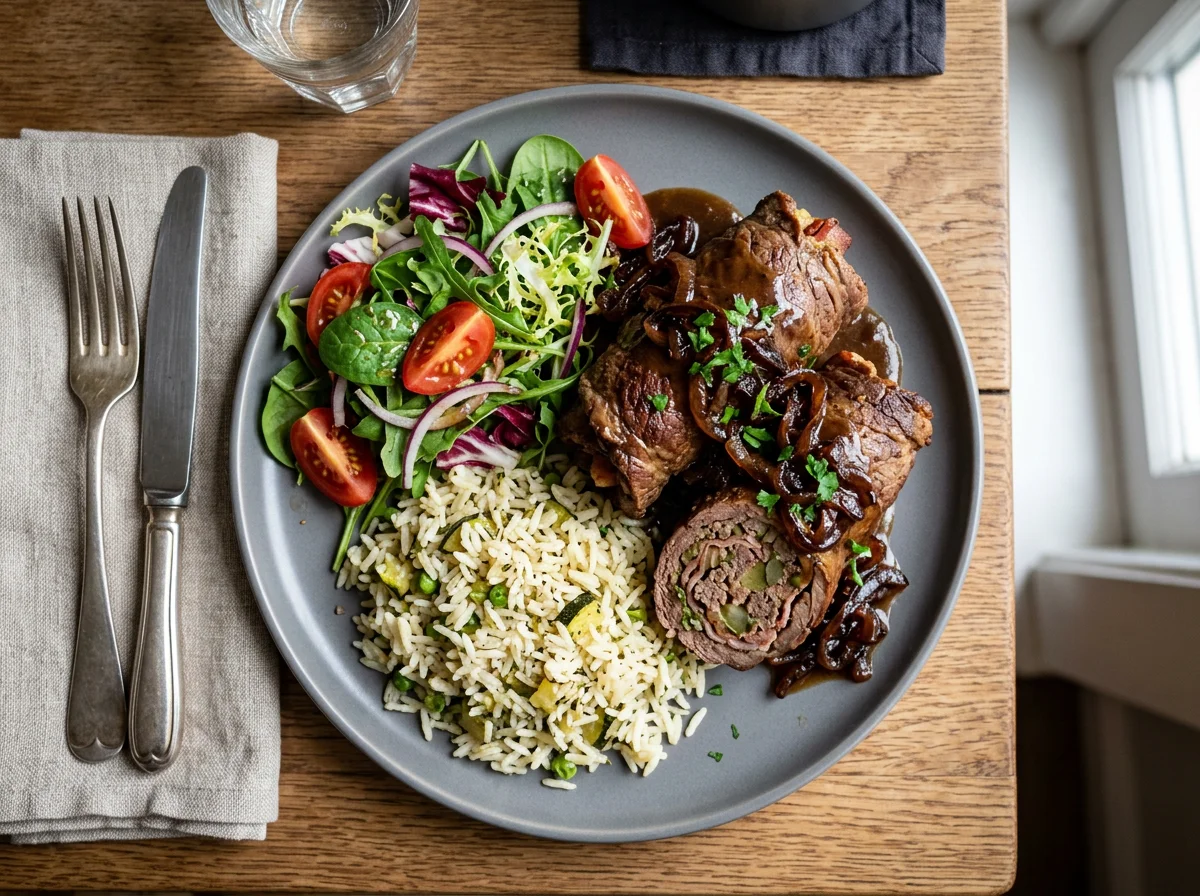 Seaman's Beef Roll with Sides photo