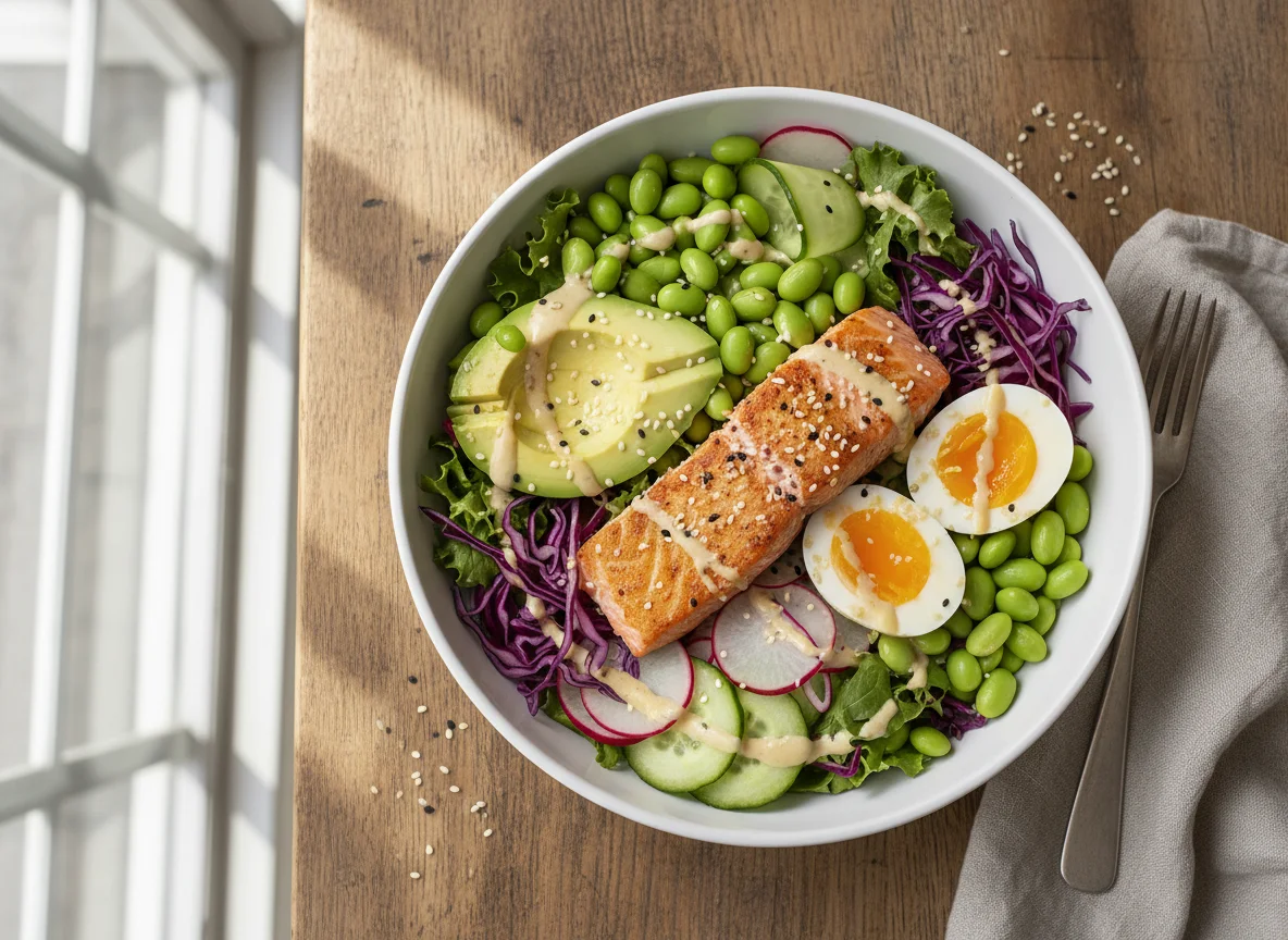 Seared Salmon Bowl photo