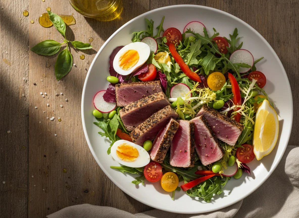 Seared Tuna Salad photo