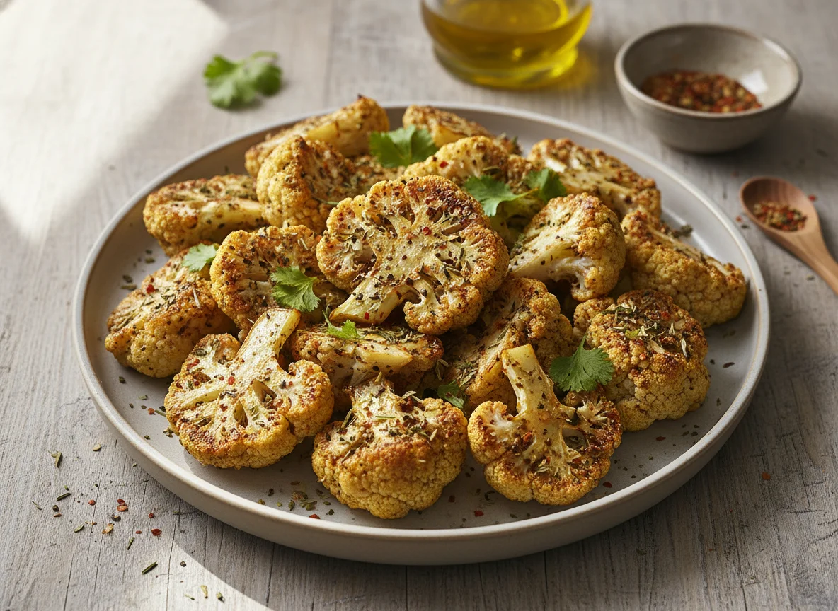 Seasoned Cauliflower Florets photo