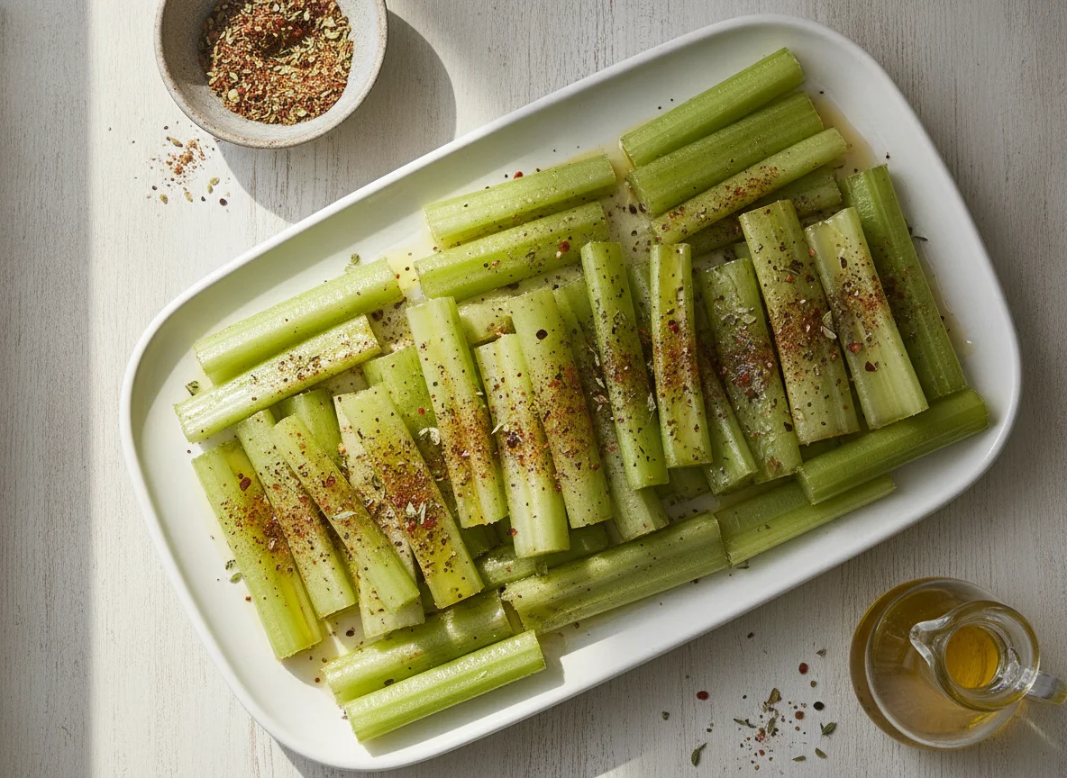 Seasoned Celery Sticks photo