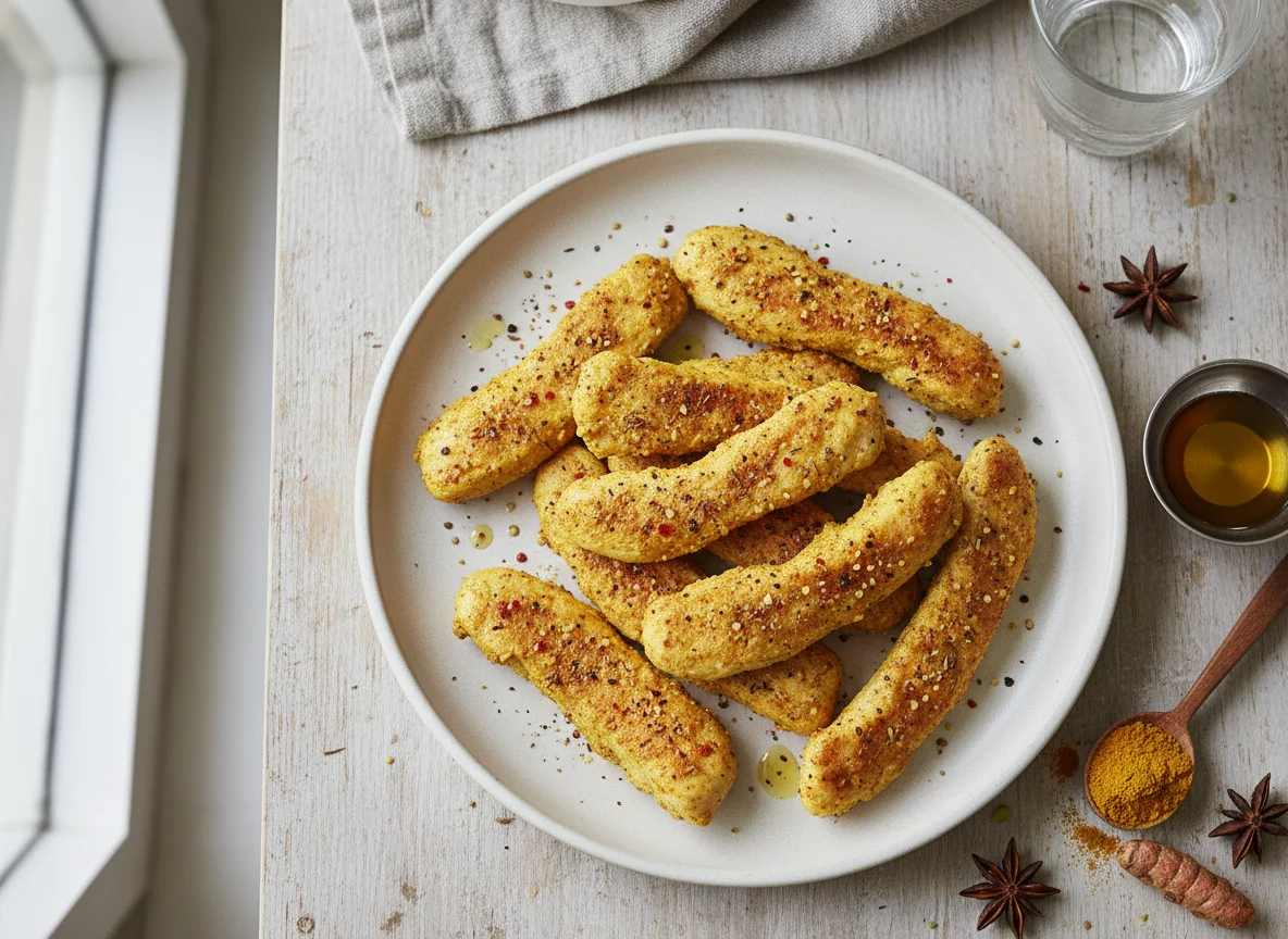 Seasoned Chicken Strips photo