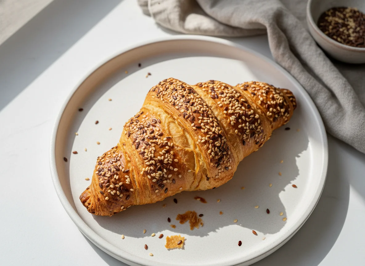 Seeded Croissant photo
