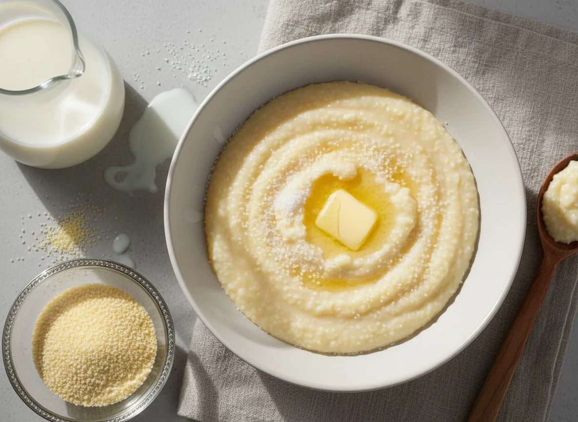 Semolina Porridge (Griz) photo