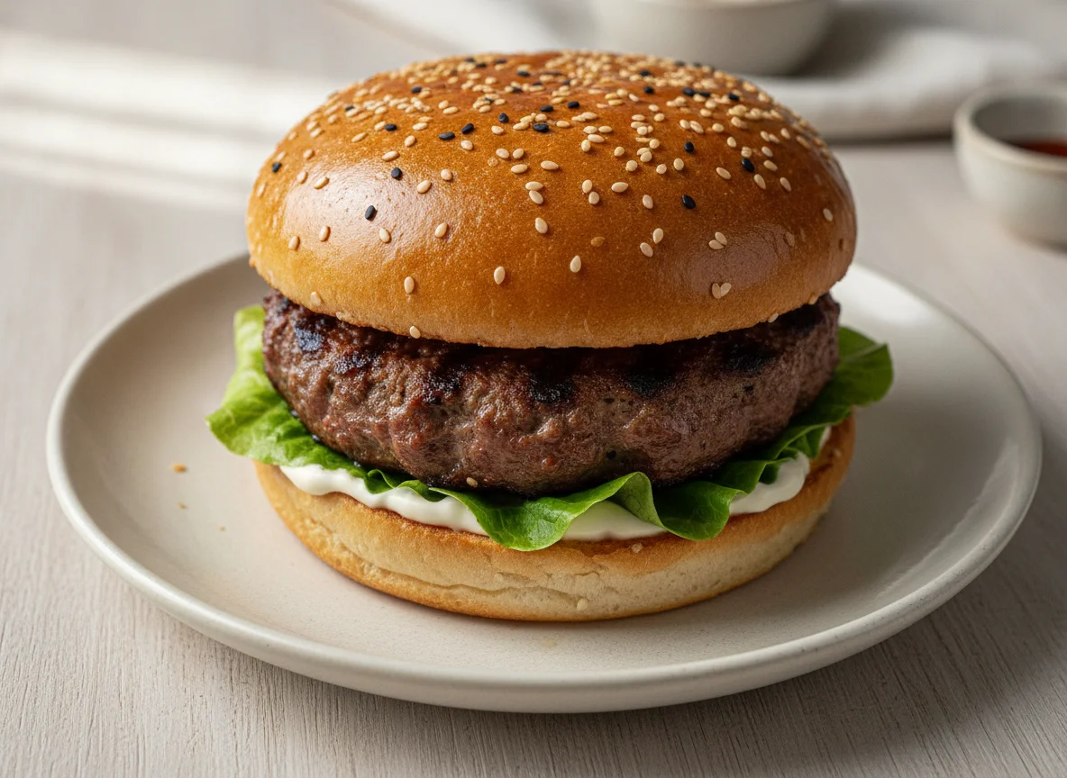 Sesame Seed Burger photo