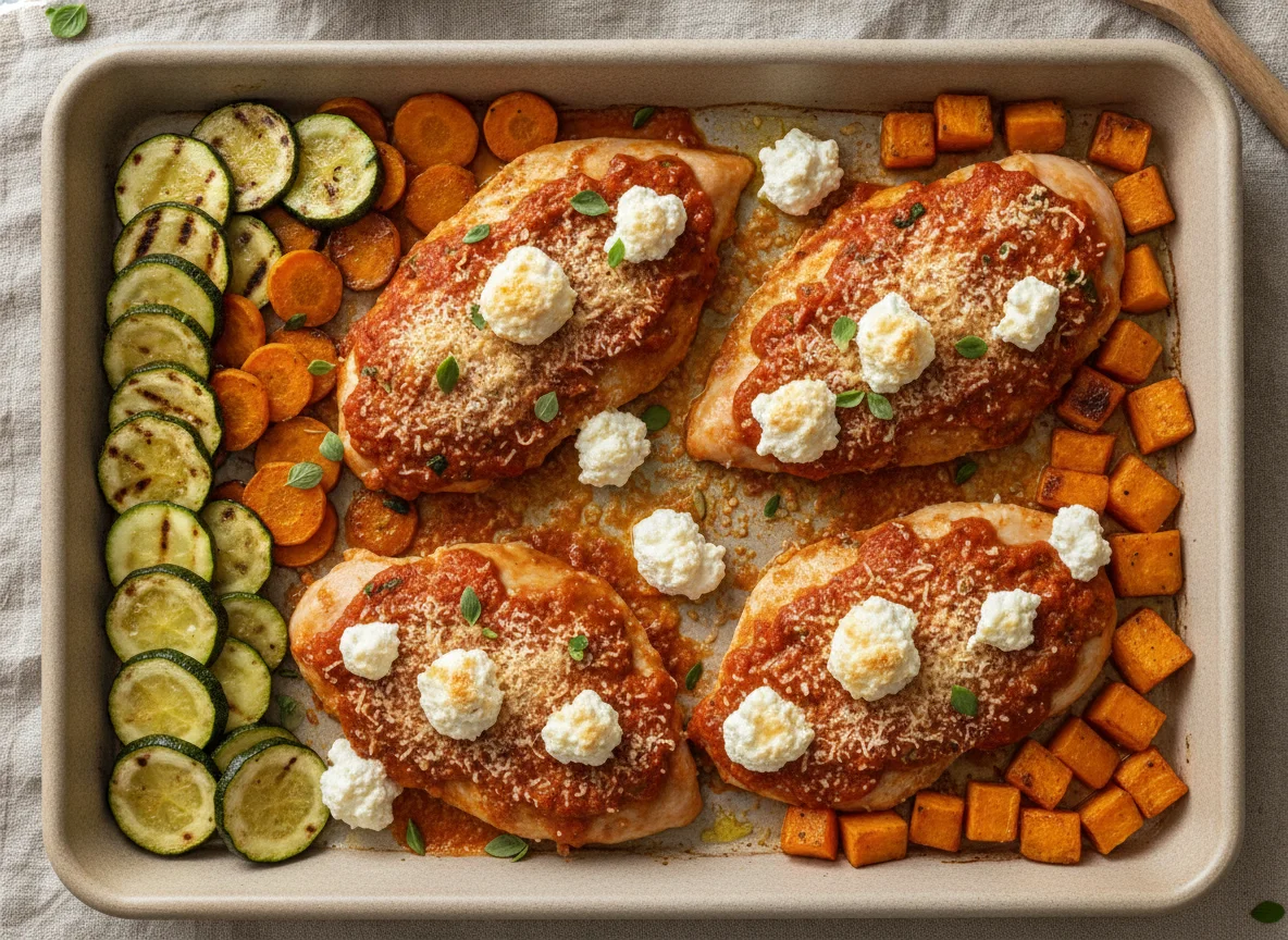 Sheet Pan Chicken Parm photo