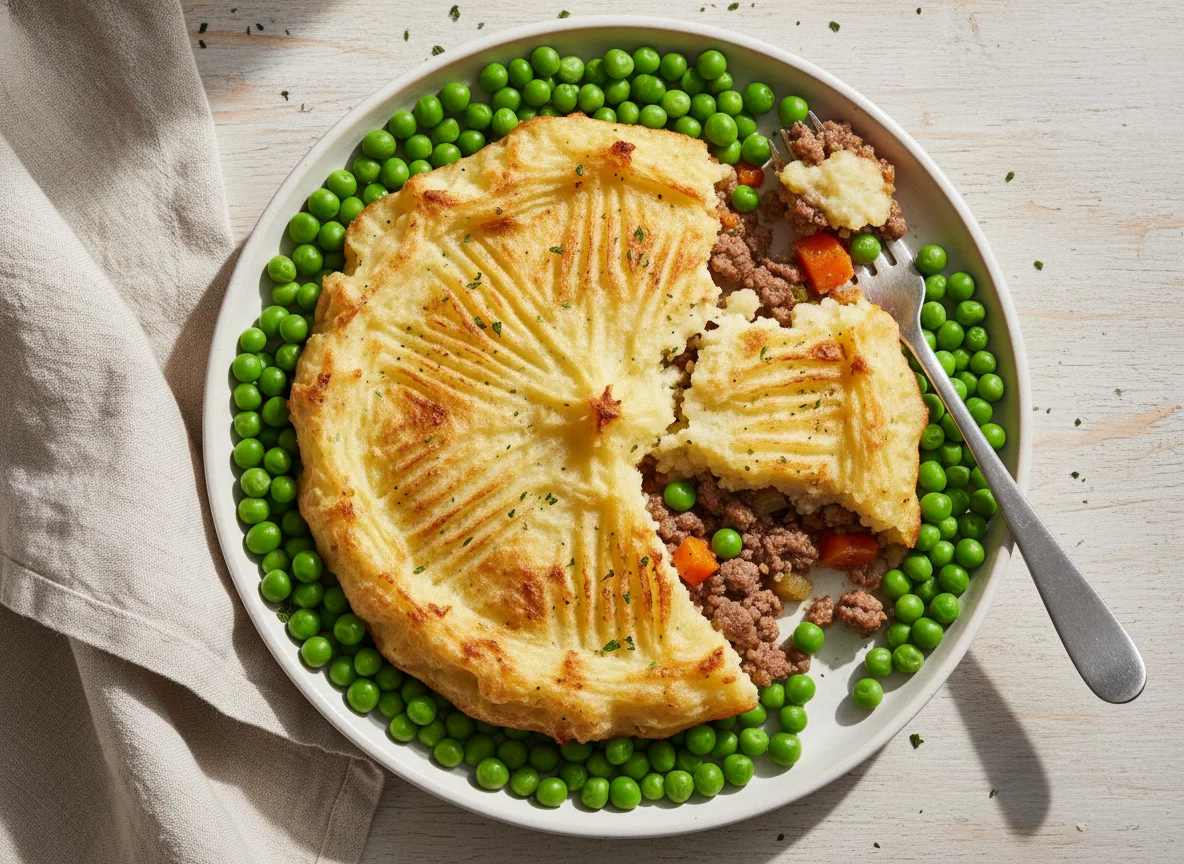 Shepherd's Pie with Peas photo