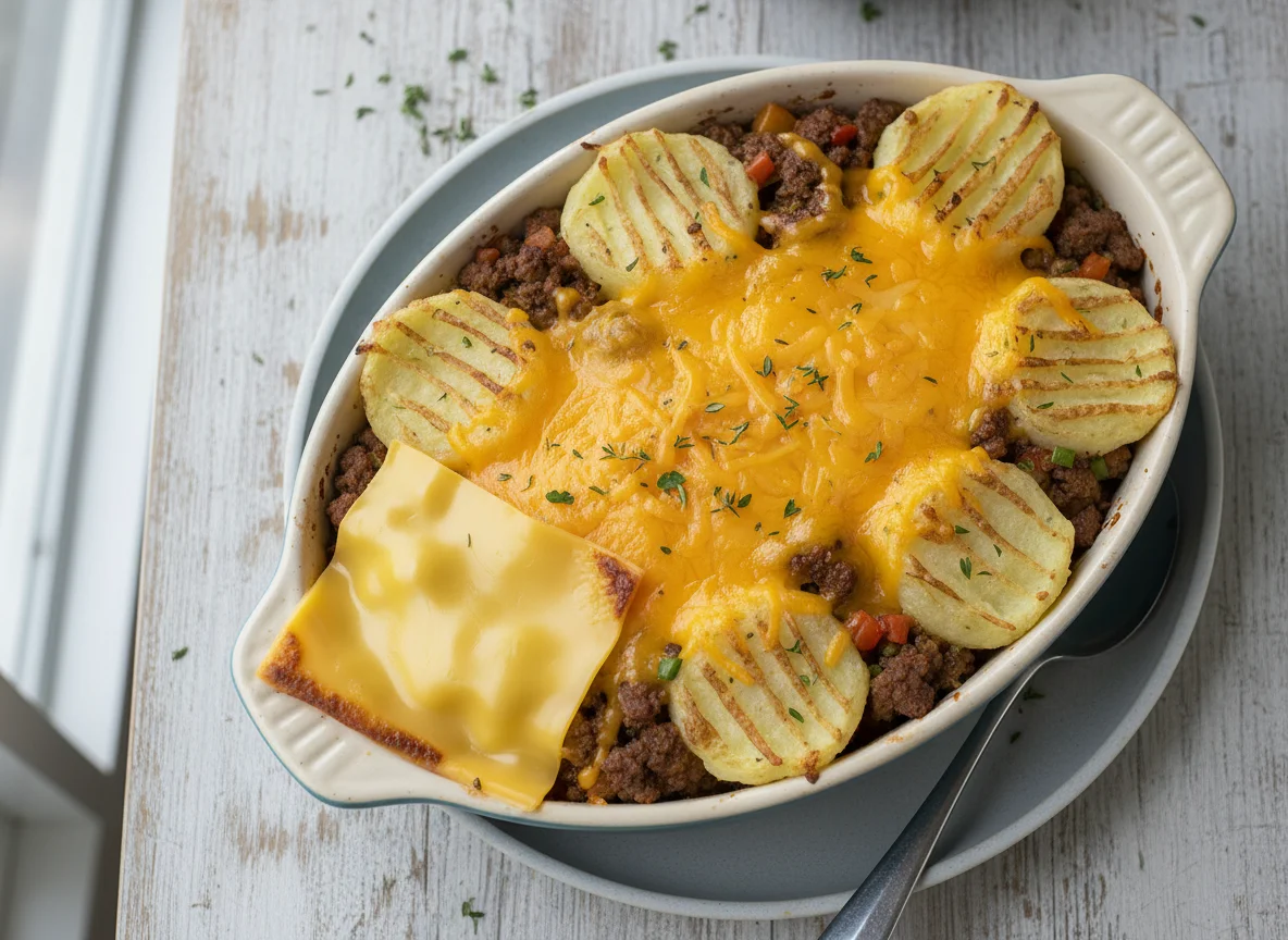 Shepherd's Pie with Processed Cheese photo