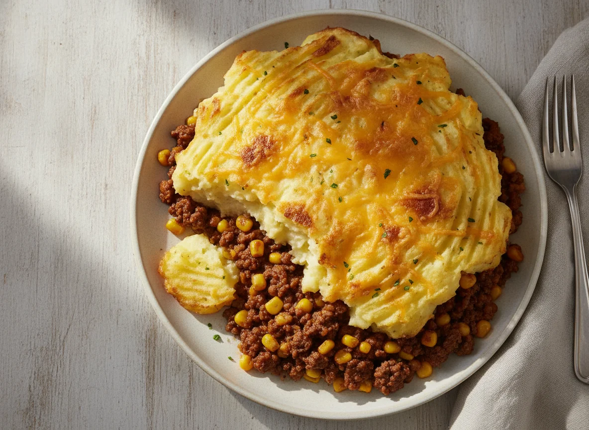 Shepherd's Pie with Sweetcorn photo