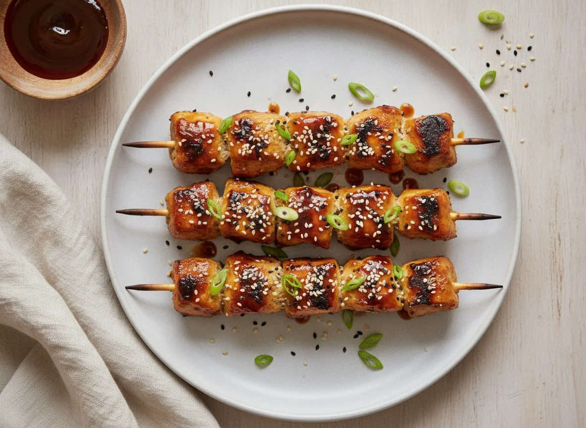 Shicken Teriyaki Kebabs photo