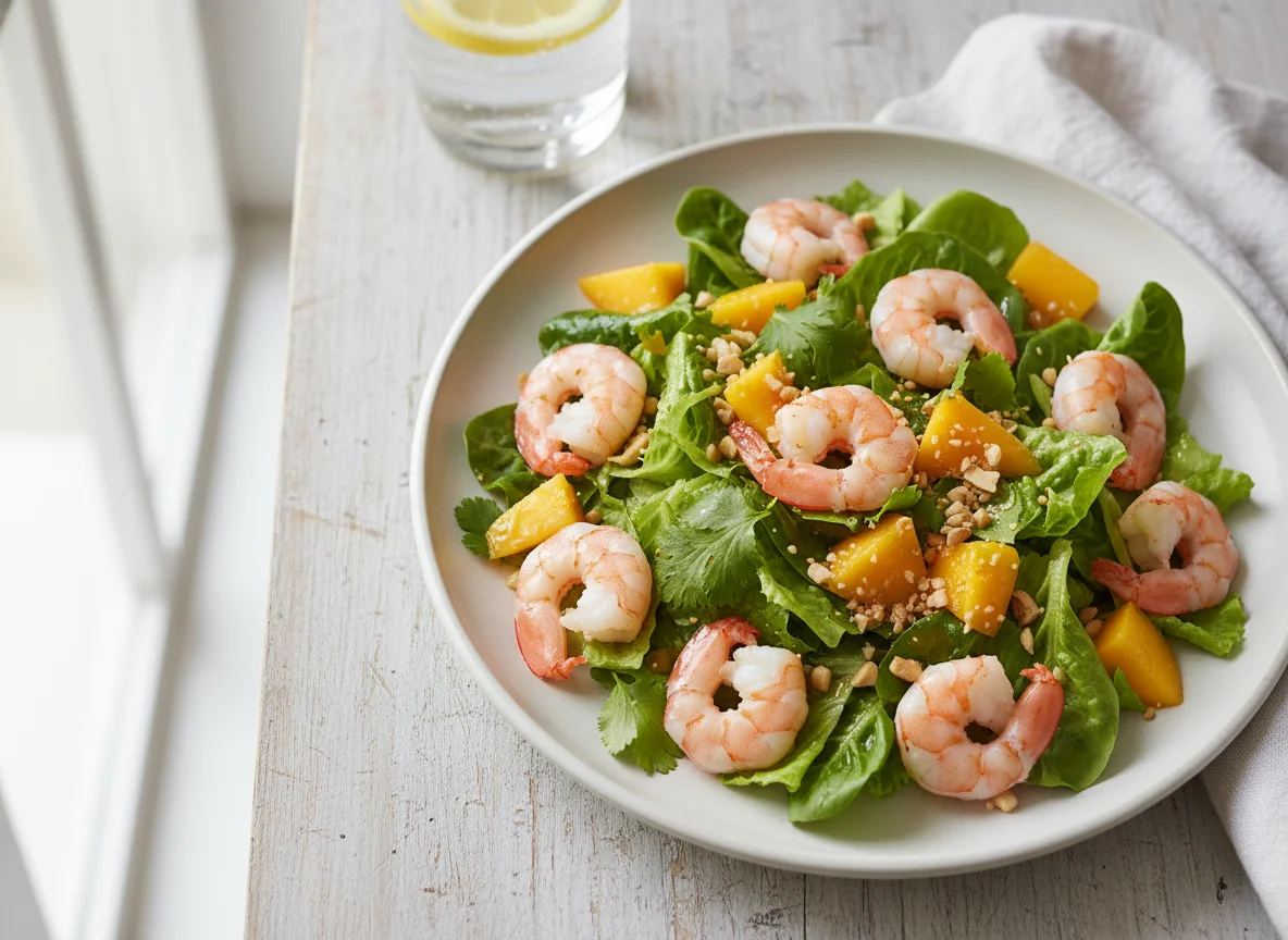 Shrimp and Mango Salad photo