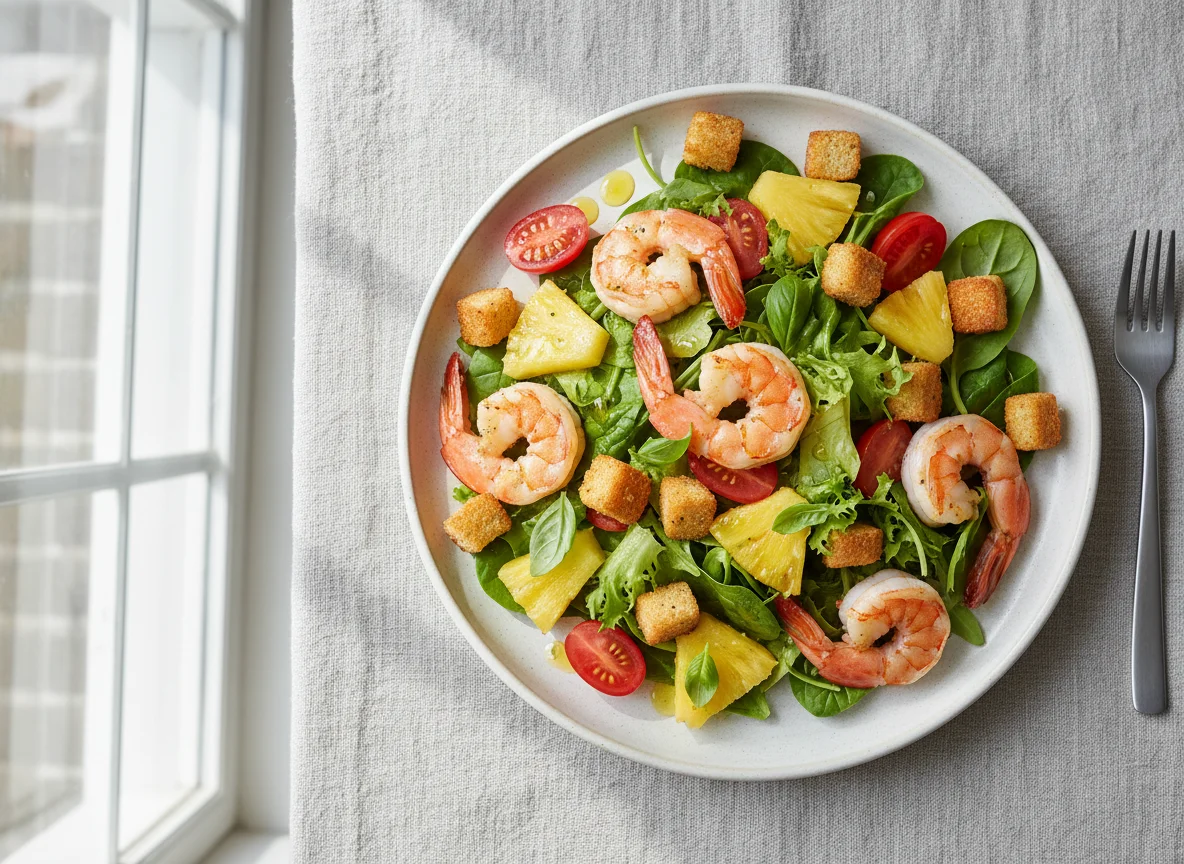 Shrimp and Pineapple Salad photo