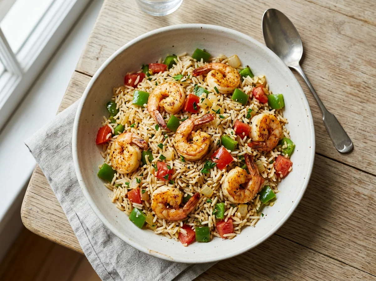 Shrimp and Rice Pilaf photo