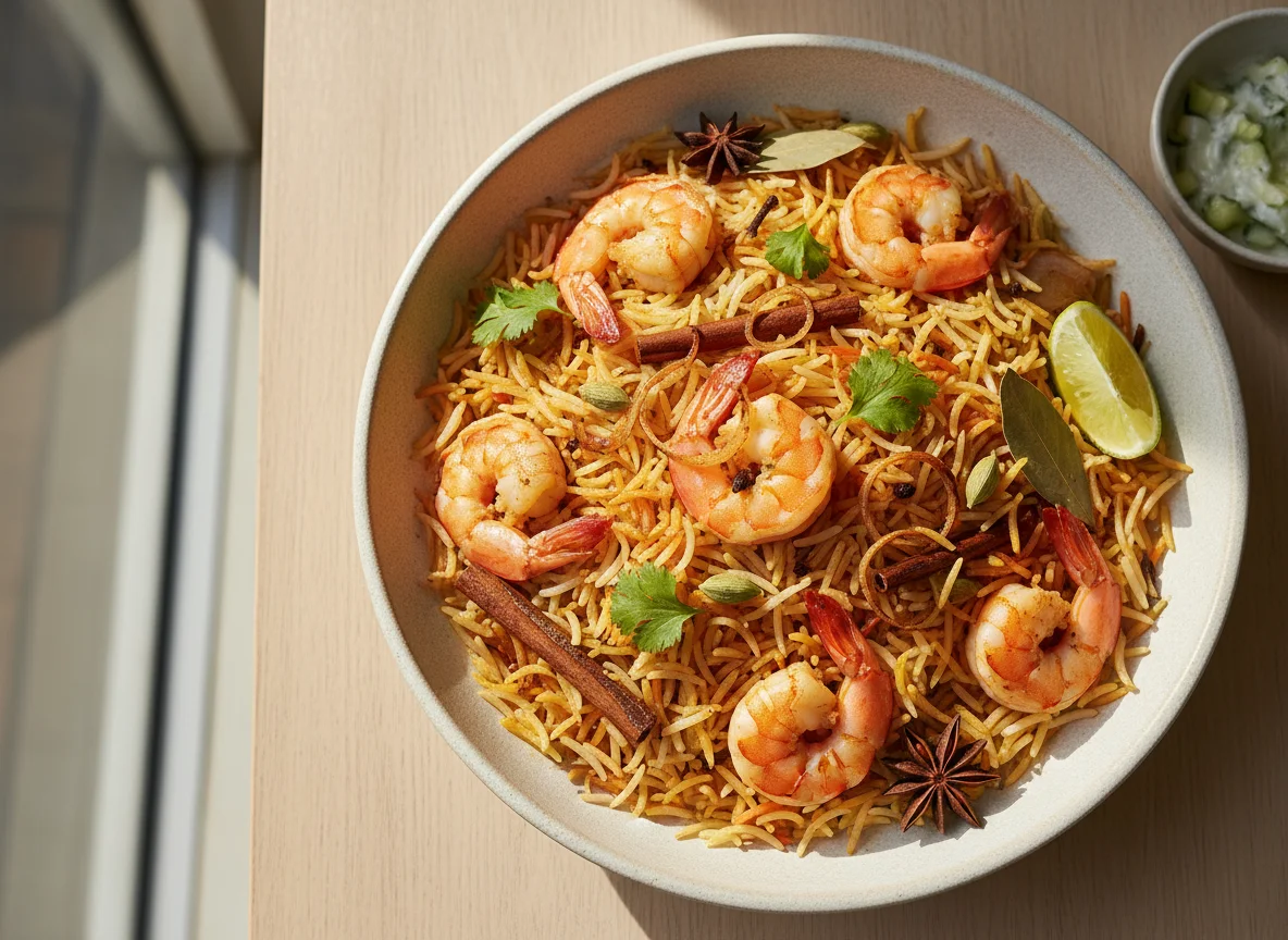 Shrimp Biryani photo