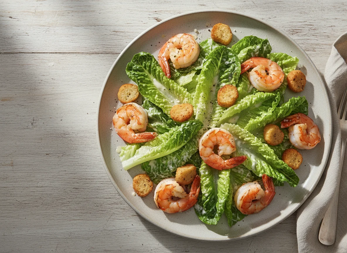 Shrimp Caesar Salad photo