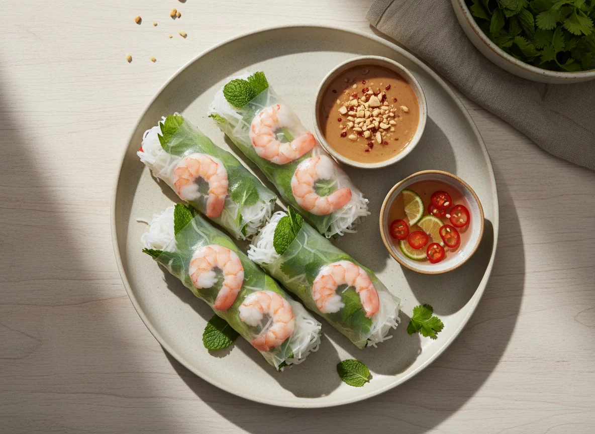 Shrimp Salad Rolls photo